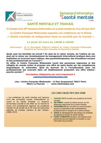 Affiche conférence Minkowska SISM 2017