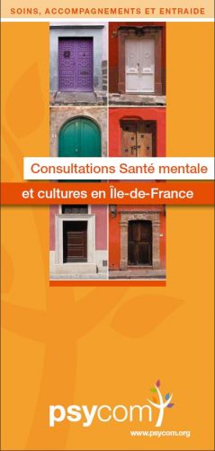 Brochure psycom Consultations Santé mentale et cultures en Ile-de-France